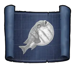 Cooked Giant Pufferfish Blueprint artwork