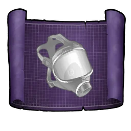 Major Lead Lined Gas Mask artwork